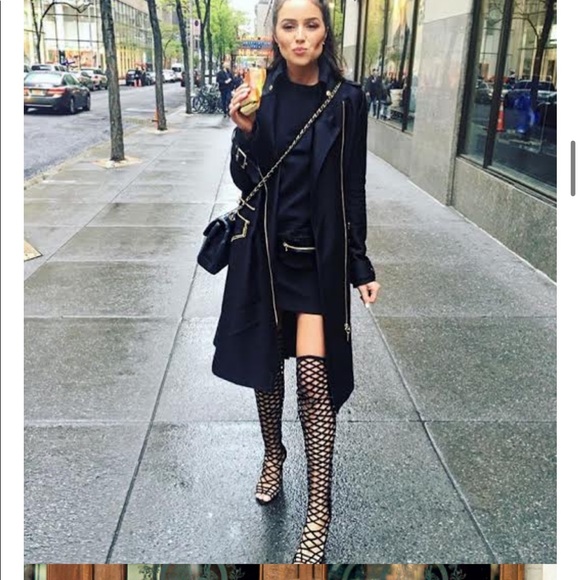 SCHUTZ Shoes - SCHUTZ BLACK HEEL GLADIATORS SIZE9